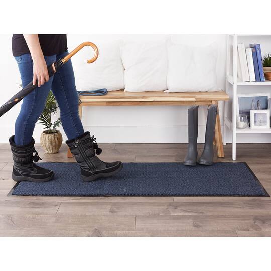 DII® & Black Walk Off Utility Runner Doormat